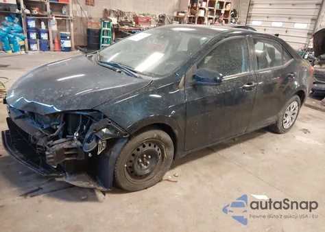 2017 Toyota Corolla Le z USA, uszkodzony, nr VIN 2T1BURHE5HC877246